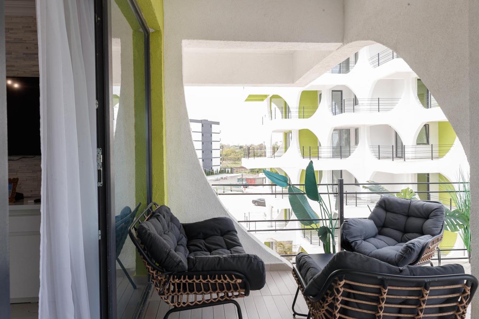 Grazzia Deluxe Apartments Năvodari Buitenkant foto
